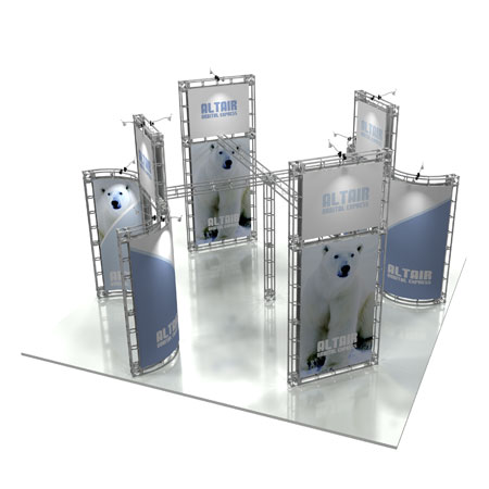 Altair Truss System Display, Trade Show Display Systems