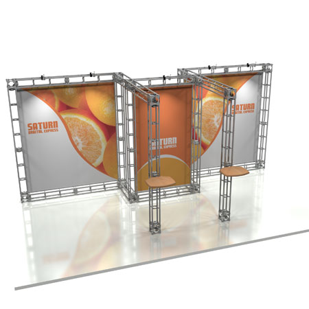 Saturn Truss System Display, Trade Show Display Systems