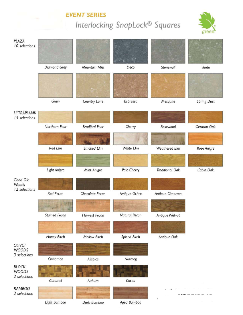 Centiva on Snaplock Portable Trade Show Flooring:  14 Styles and 90 Colors Page 3 